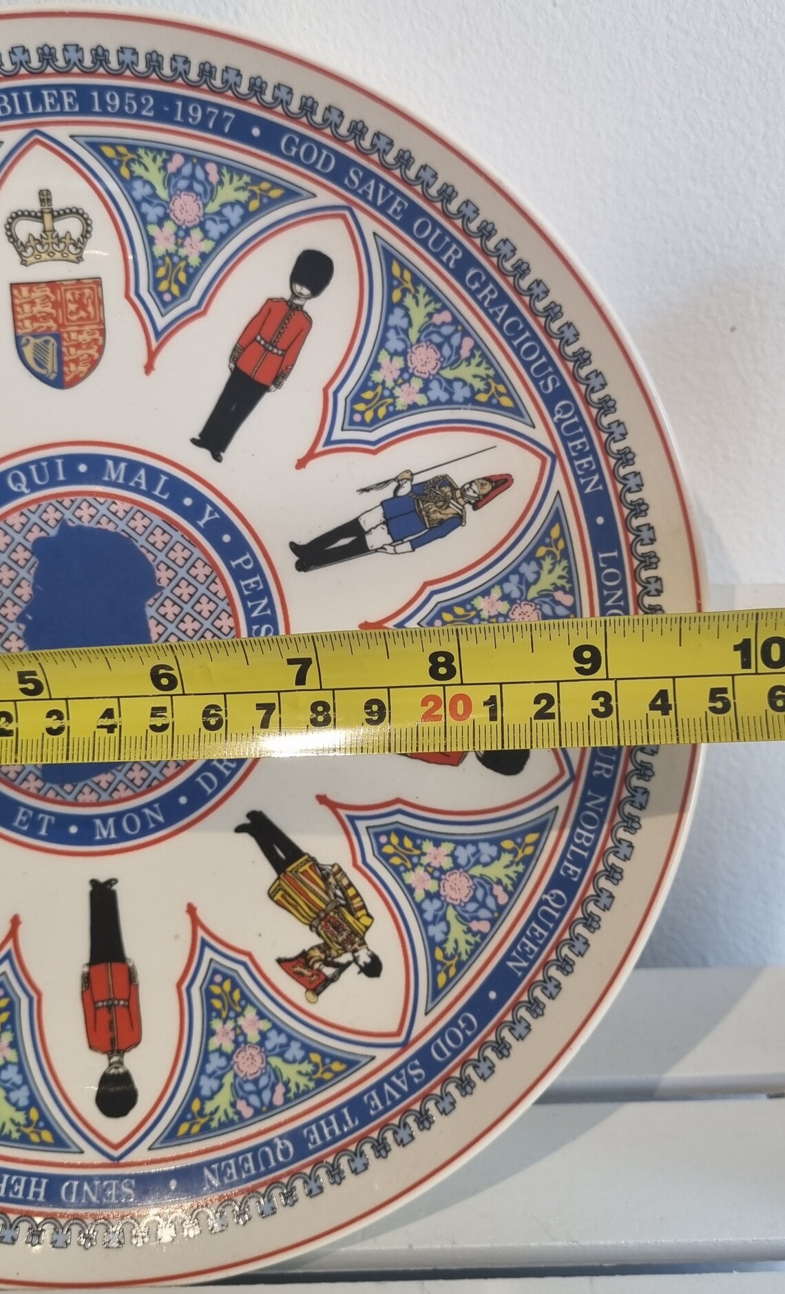 Silver Jubilee plate Elizabeth 2nd Wedgwood Etsy