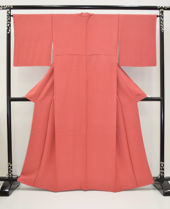 K369 Vintage Silk Wedding Kimono (Iromuji): Class… - image 1