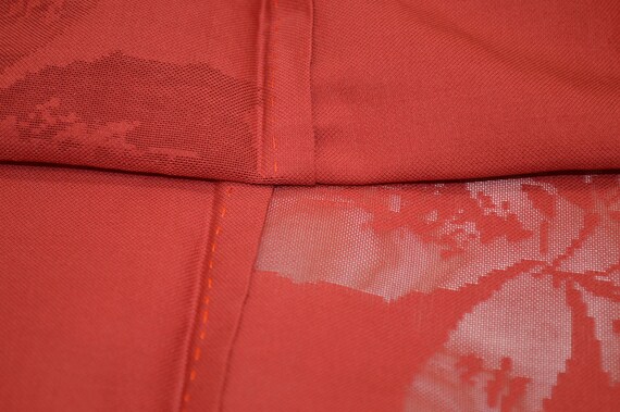 K165 Vintage Silk Kimono Haori Jacket : See Throu… - image 7