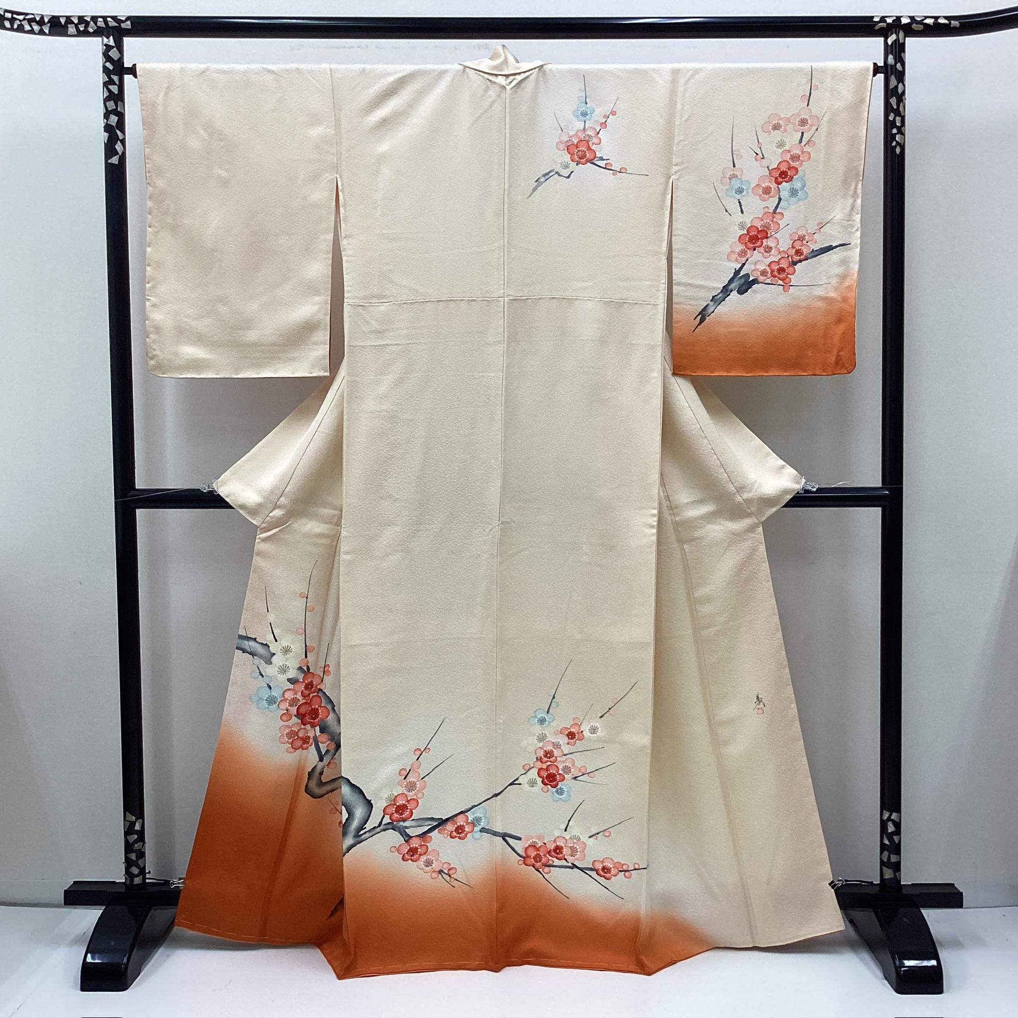 袋帯　色紙　桜花模様　金糸　ゴールドカラー　着物　045a p 袋帯 色紙 桜花模様 金糸 ゴールドカラー 着物 045a p - メルカリ