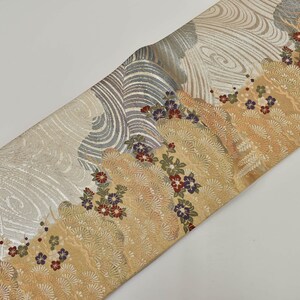 Y898 Vintage Silk Kimono Obi Belt  display picture 1