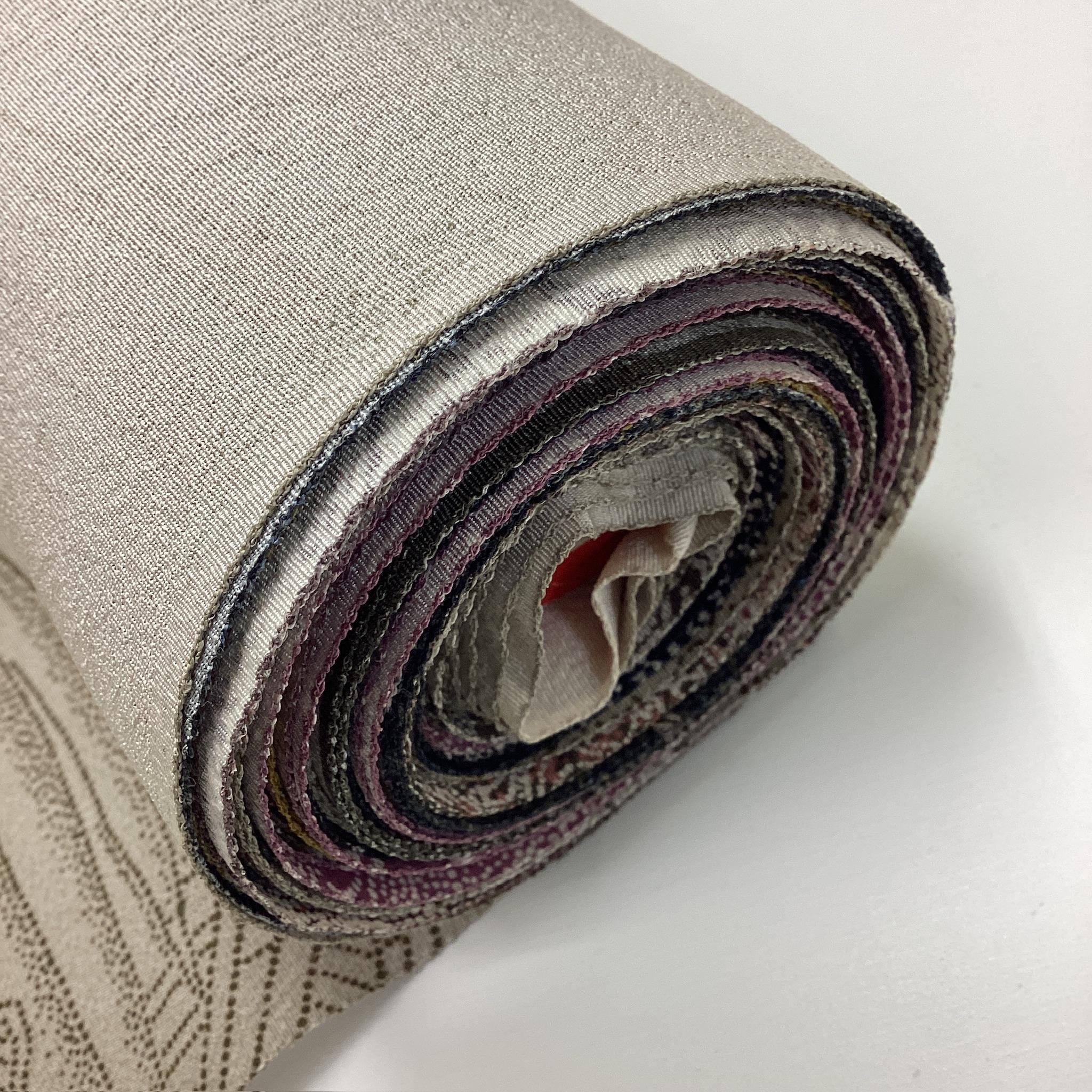 G974 未使用 ヴィンテージ シルク着物反物 : 26 パターンサンプル