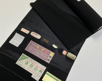 純毛高級反物 G872 未使用 絹着物反物 12m 毛氈 黒・無地 泥染め - Etsy 日本