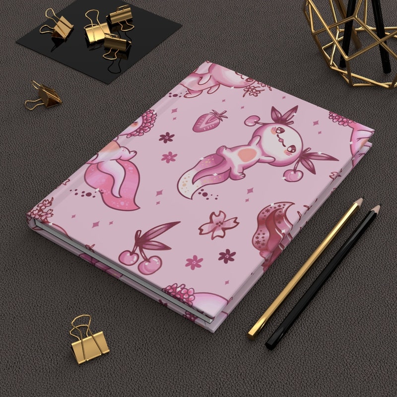 Axolotl Notebook - Etsy UK