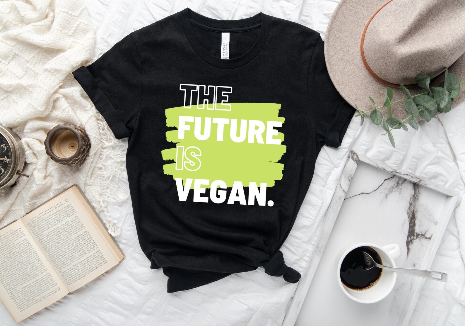 the future is vegan t shirt