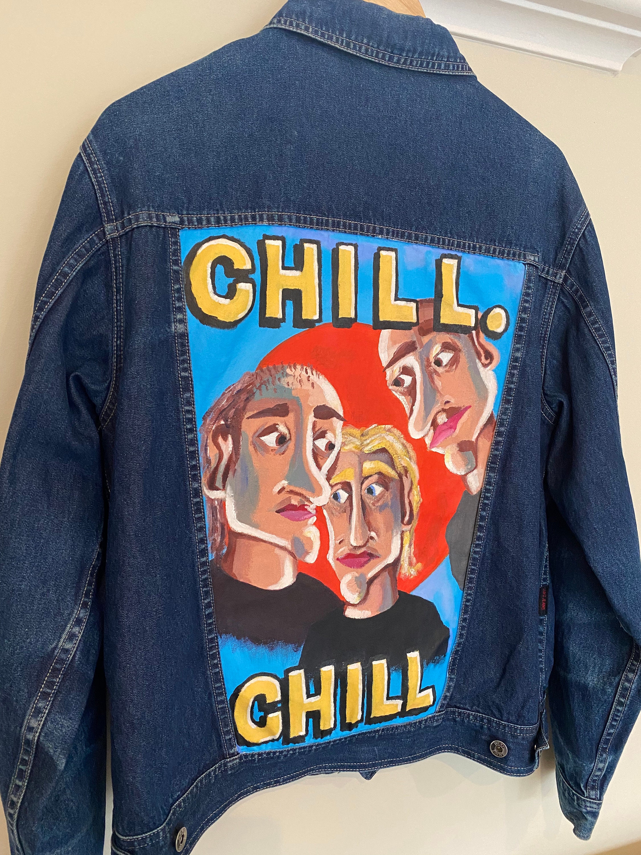 Chill Chill Denim Jacket - Etsy