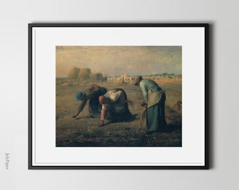 【落穂拾い】ジャン=フランソワ・ミレー　名画　複製絵画 落穂拾い | ジャン＝フランソワ・ミレー | 収蔵品詳細 | 作品を知る
