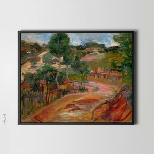 Nadežda Petrović Print: Serbian Impressionist Landscape Painting