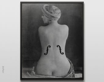 Le Violon d’Ingres Art Print: Man Ray Surrealist Photography, 1924