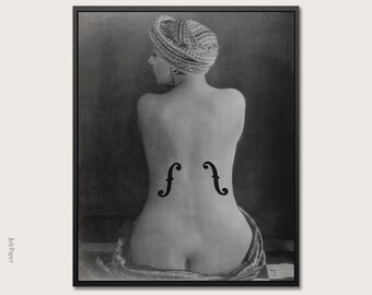 Le Violon d’Ingres Art Print: Man Ray Surrealist Photography, 1924