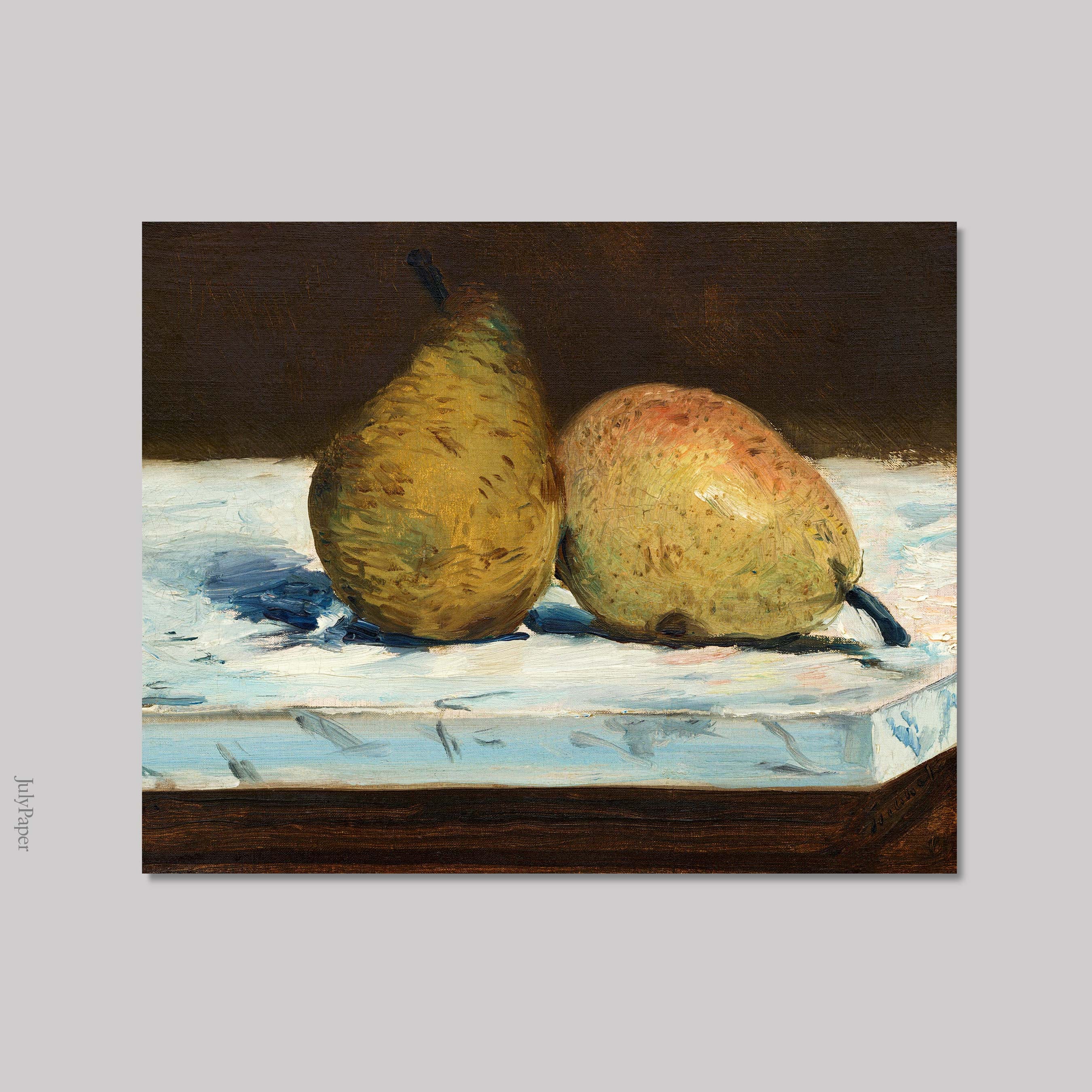 エドゥアール・マネの静物画：ファインアートプリント - Etsy 日本