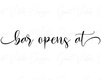 Free Free 92 Wedding Bar Menu Svg SVG PNG EPS DXF File