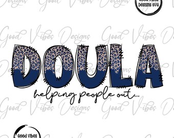 Doula sublimation png, Doula shirt sublimation file, Leopard Doula shirt png, Doula gift, doula tumbler gift png, Doula sweatshirt png file