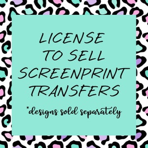 erweiterte Lizenz für den Verkauf von Siebdruck- und Sublimationstransfers, SVG- und PNG-Sublimations-Siebdruck für alle Designs