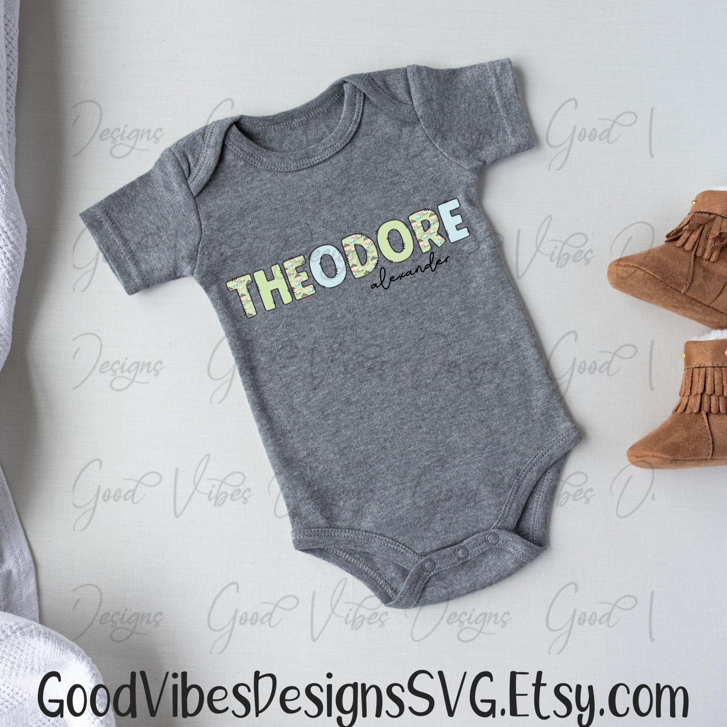 Cute Cars Custom Name, Car Themed Personalized Name PNG, Green Custom ...