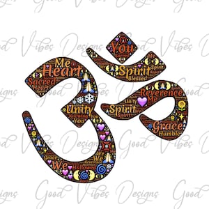 Namaste Simbolo Di Riverenza, Respira con il simbolo OM, Namaste Download, Reverenza PNG, Namaste png, modello di diario, Ansia png