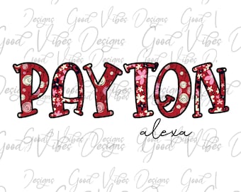 Custom Name PNG, Girl sublimation digital download, Retro floral Chic Name sublimation, Floral font name png, Personalized Name shirt png