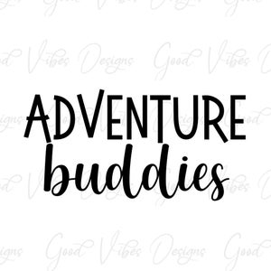 Adventure buddies - SVG & PNG Descargar - Travel Club svg - best friends svg - travel buddies - camping svg - travel lover svg - Travel svg