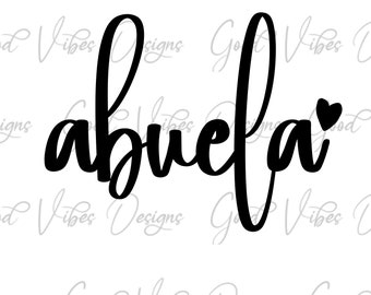 Abuela SVG, Abuela Est. 2022 SVG, Abuela tshirt, 1st time abuela svg, Abuela gift, Abuela mug svg, Abuela tote svg, first time Abuela svg