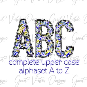 Geometric Blue Alphabet, Purple Glass Design Alphabet, Unique Alphabet set, Retro Alphabet, Make your own designs, Unique alphabet set png