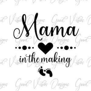 Mamãe em formação SVG, mamãe para ser svg, anúncio de gravidez, mamãe para ser svg, camisa de gravidez svg, ter um bebê svg, barriguinha de bebê svg