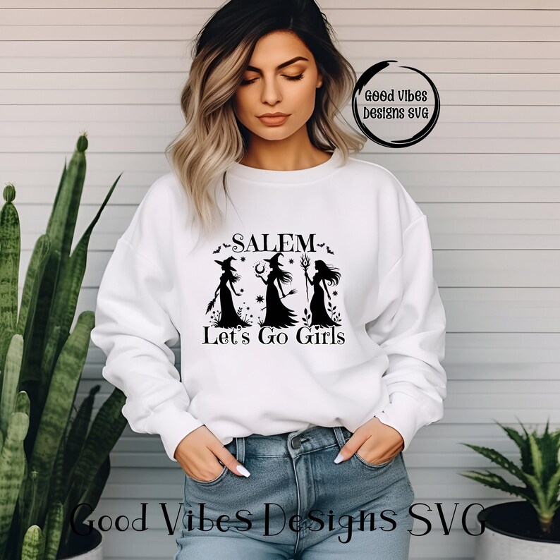 Let's Ride Girls SVG, Broom Lets Ride Girls Svg, Witch Digital Cut File ...