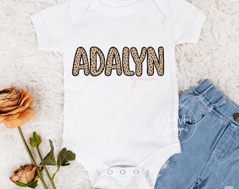 Custom Name png, Personalized Name PNG, PNG Personalized Design, Personalized png, Leopard custom png, Girl name PNG, Leopard pink png
