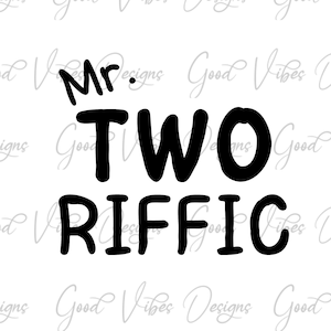 Herr. Zwei Riffic SVG, Zwei Jahre Geburtstag svg, 2 Jahre altes Geburtstagsshirt, Junge 2 Jahre Geburtstag Shirt, Zwei Jahre Geburtstag, 2 Jahre svg