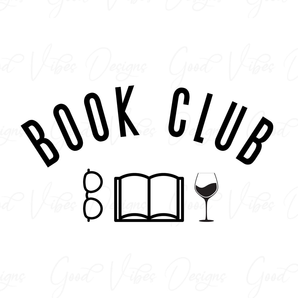 Book Club SVG & PNG Download Book Club Svg Love to Read Etsy UK