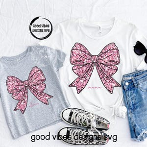 Custom Name PNG, Girl sublimation digital download, Pink Confetti Glitter Bow Name design, Pink font name png, Personalized Name shirt png