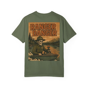 Nature-Inspired Ranger T-Shirt for Adventure Lovers, Outdoor Apparel, Camping Gift, Eco-Friendly Fashion, Vintage Graphic Tee