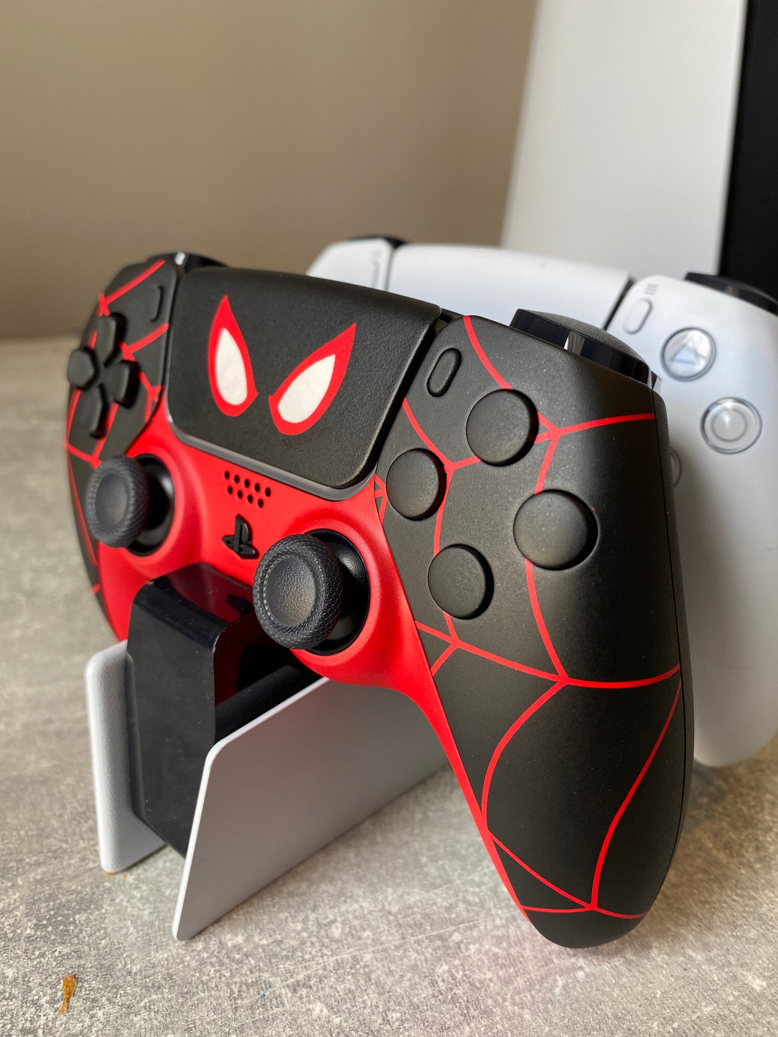 Custom Miles Morales Themed Dualsense PS5 Controller Etsy