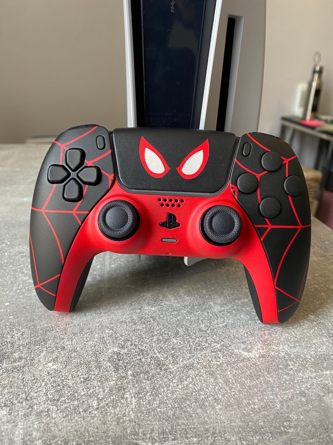 Custom Miles Morales Themed Dualsense PS5 Controller | Etsy