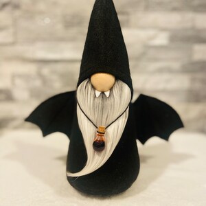 Bat Gnome • Halloween Gnome • Halloween Decor • Tiered Tray Decor • October Decor