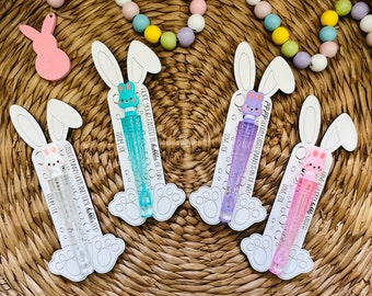 Personalized Easter Bubble Cards • Class Bubbles • Easter Favors • Easter Bubbles • Easter Class Gift Exchange • School Gifts • Bubble Wands
