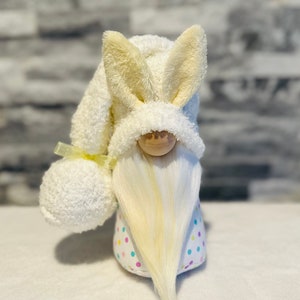 Easter Gnome • Bunny Gnome • Spring Gnome • Spring Decor • Easter Decor • Tiered Tray Decor