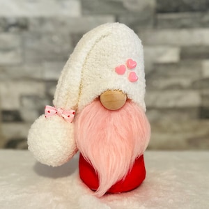 Valentine’s Day Gnome • Love Gnome • Heart Gnome • Gift Idea for her • Tiered Tray Decor