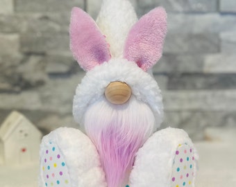 Easter Gnome • Bunny Gnome • Spring Gnome • Spring Decor • Easter Decor • Tiered Tray Decor