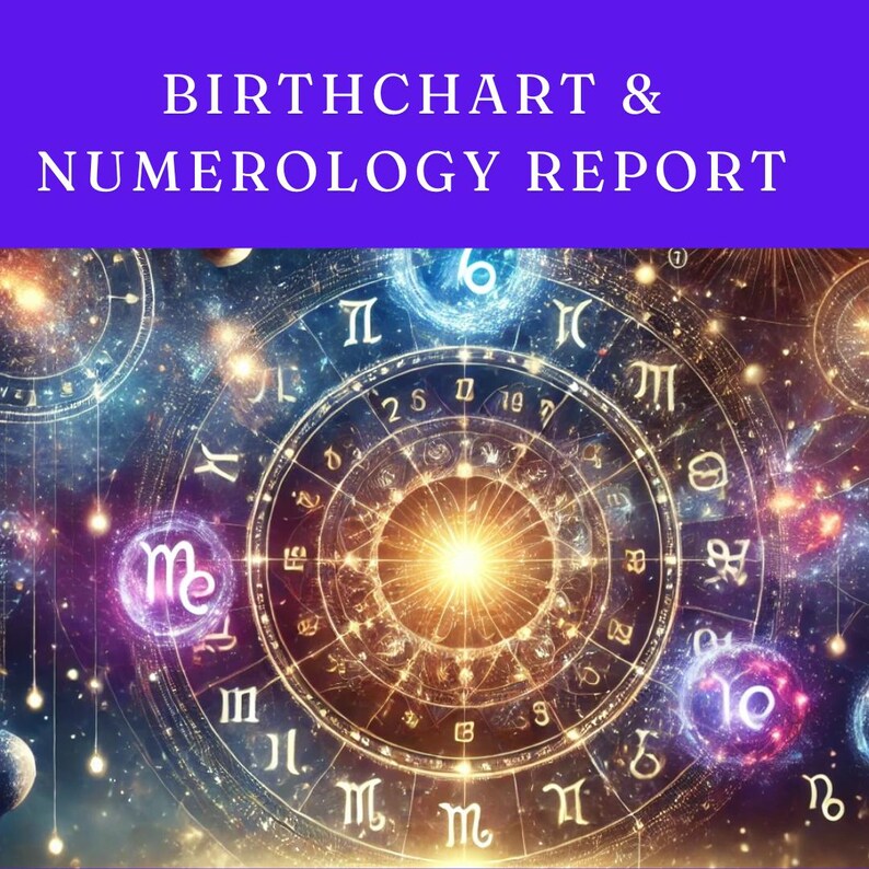 Personalized Astrology & Numerology Reading - Self-growth Guidance (PDF ...
