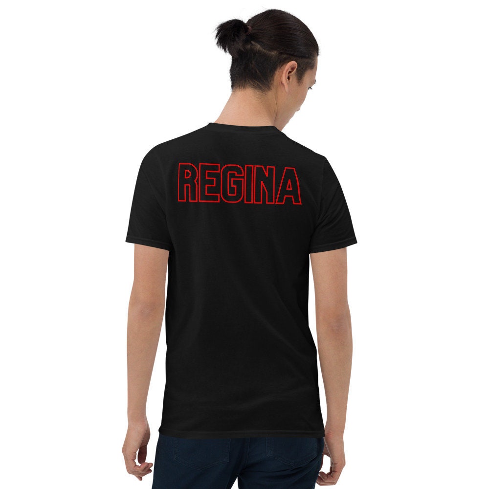 Regina shirt back print shirt text based shirt word based Etsy