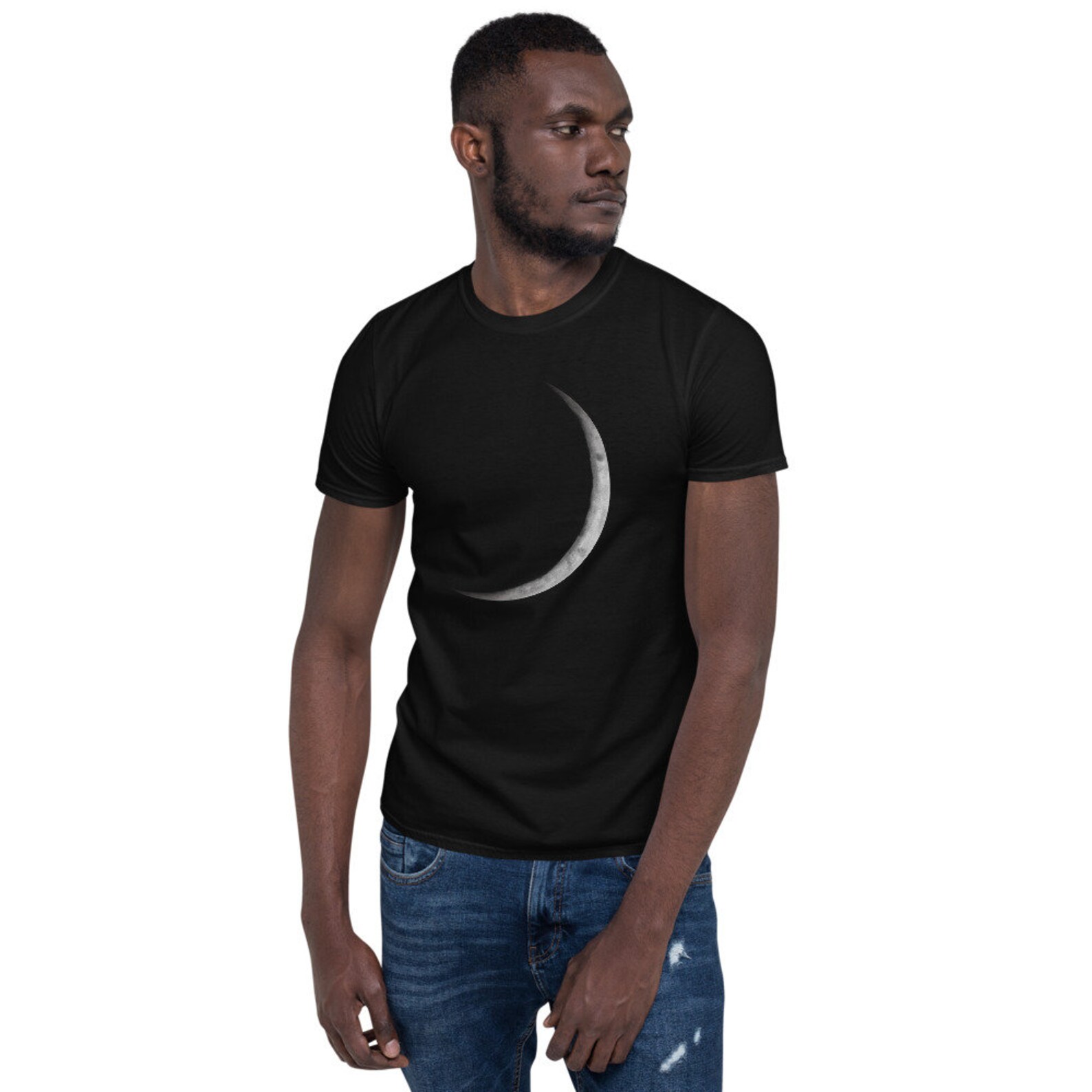 Moon Crescent Unisex T-Shirt | Etsy