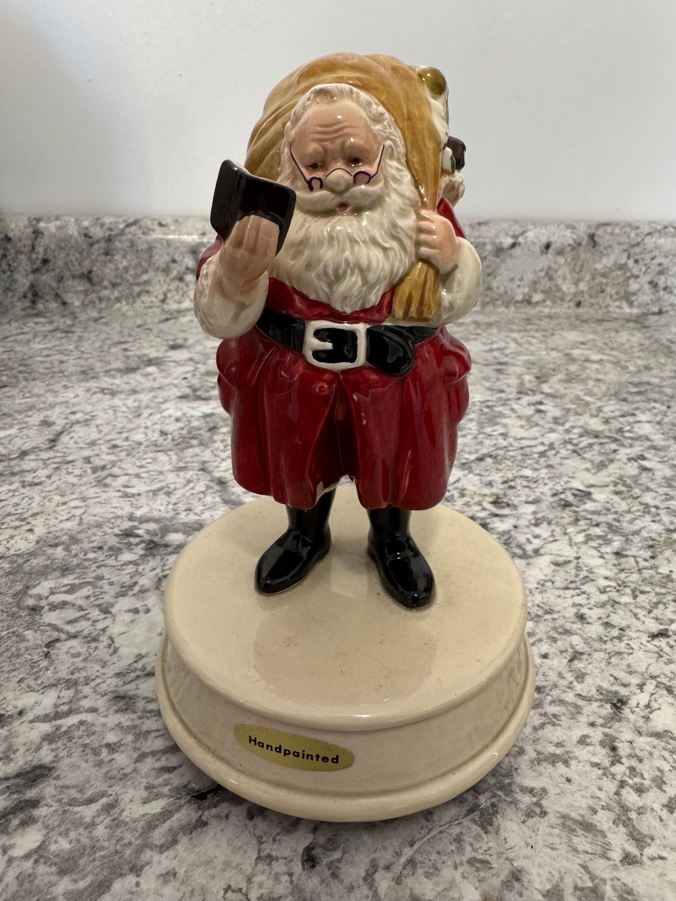 ロイヤル アルバード MUSIC BOX サンタとクリスマスツリー ロイヤル