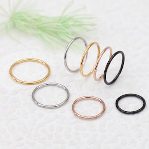20G 316L Stainless Steel,Nose Piercing,Septum Ring,Tragus Conch Piercing Helix Daith Earring, Gift For Her