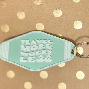 Retro Motel Keychain