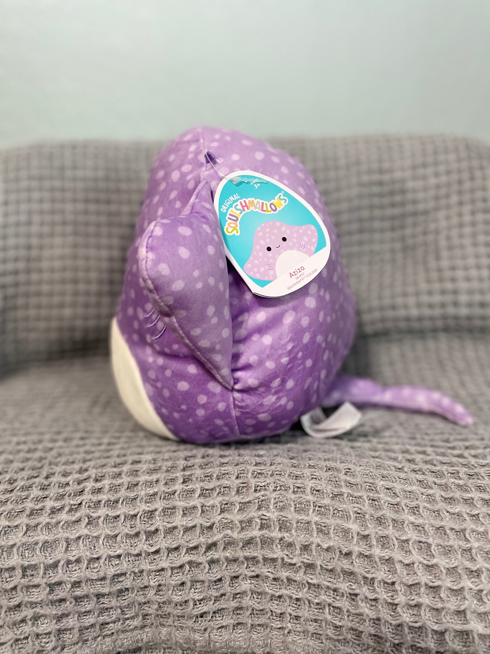 Personalized Aziza the Purple Stingray 8 Squishmallow | Etsy