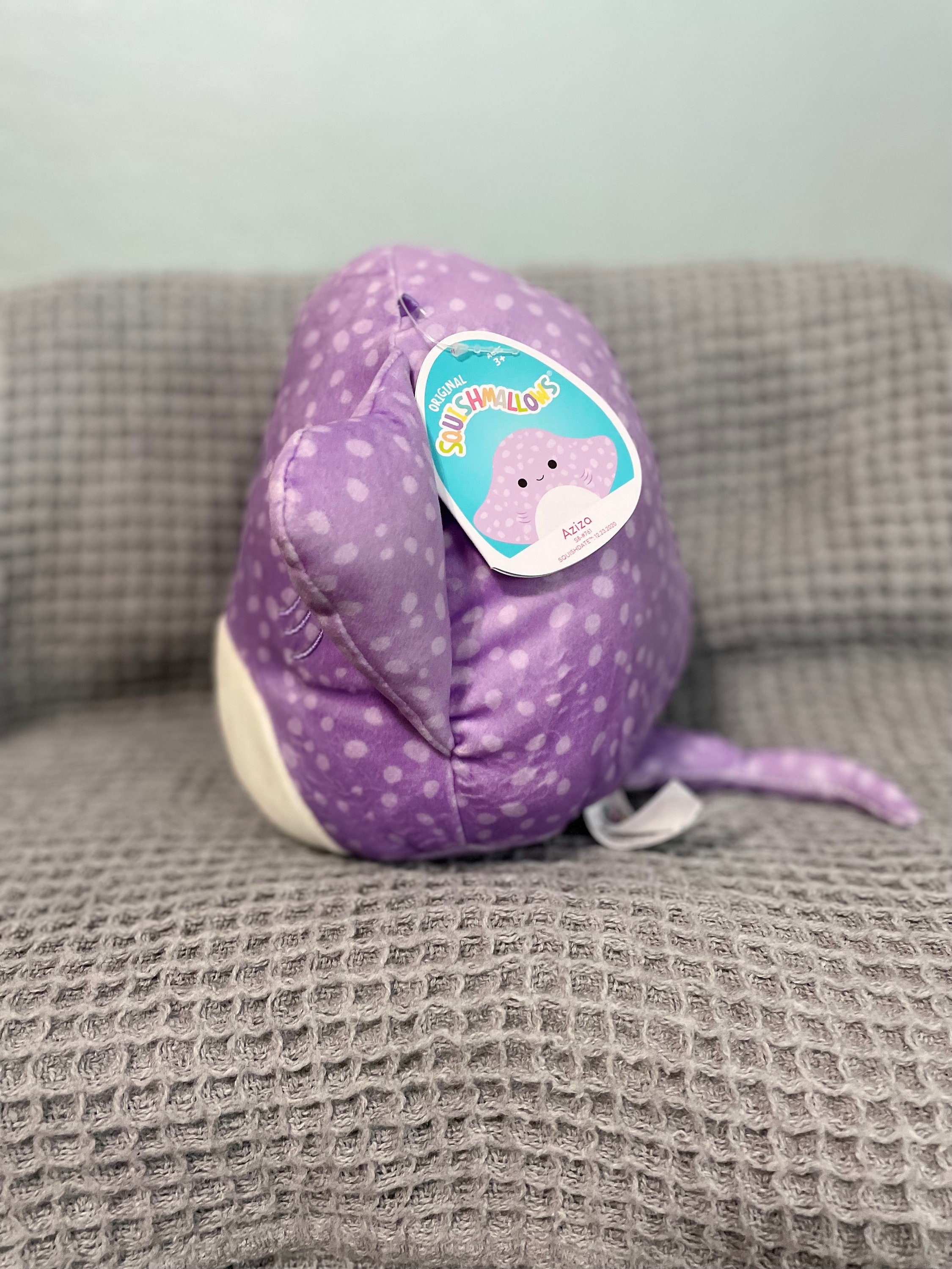 Personalized Aziza the Purple Stingray 8 Squishmallow | Etsy