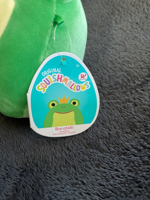 Personalized 5 Baratelli the Frog Squishmallow 