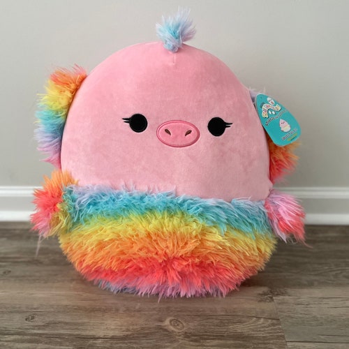 the Emu Ostrich Peacock Fuzzy Rainbow 