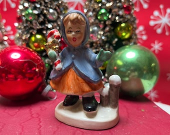 Vintage Aluminum Pom-pom Christmas Tree, 6-6.5” Tall, 43 Branch
