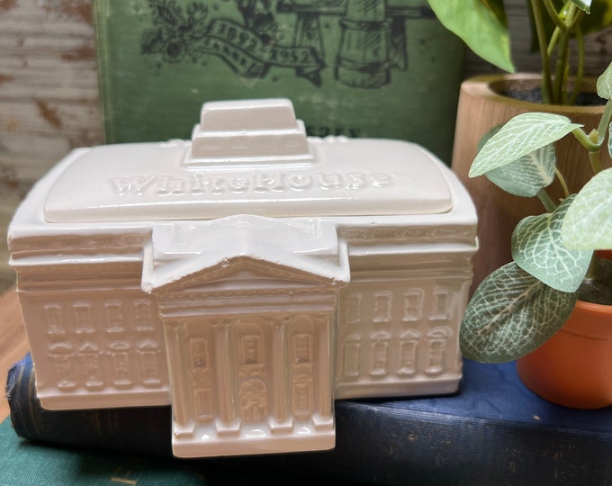 Vintage Jelly Bean White House Candy Dish Etsy